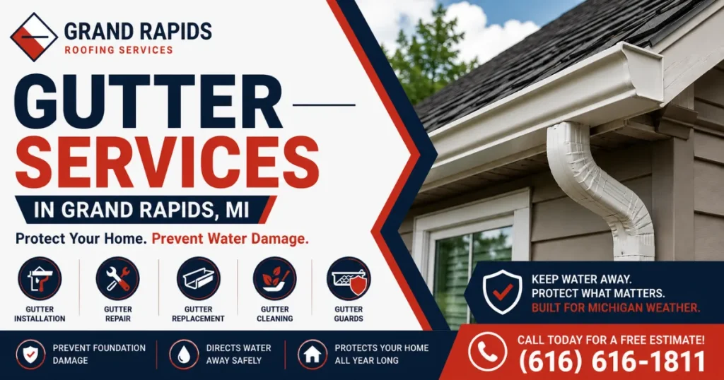 Gutter Services in Grand Rapids, Michigan