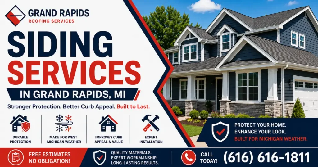 Siding Services in Grand Rapids, Michigan